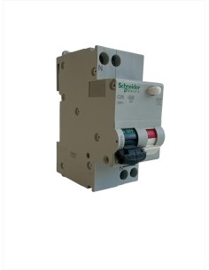 Schneider 19279 1p+n 25a 0.03a C-AC 4.5K 2-module circuit breaker